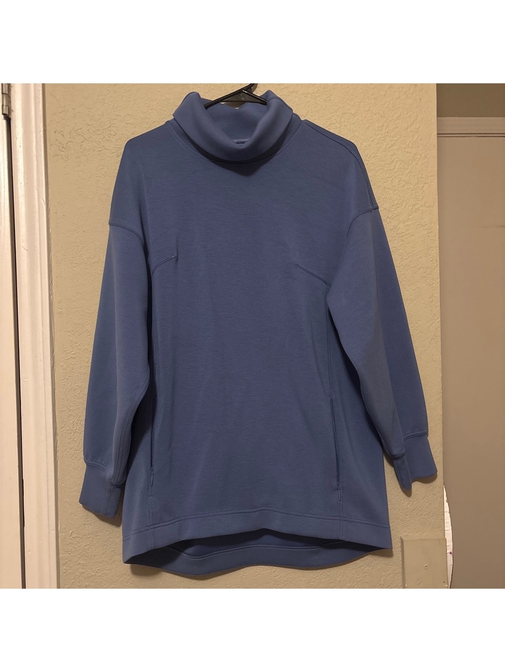 Lululemon Blue Turtleneck Long Sleeve Pullover Tunic Size 6